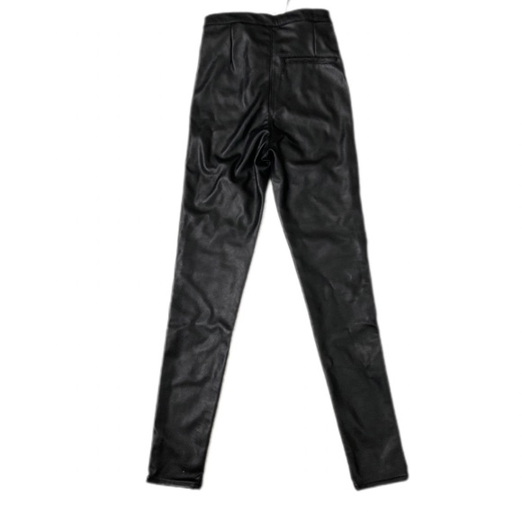 H&M Faux Leather Pants - Picture 3 of 4